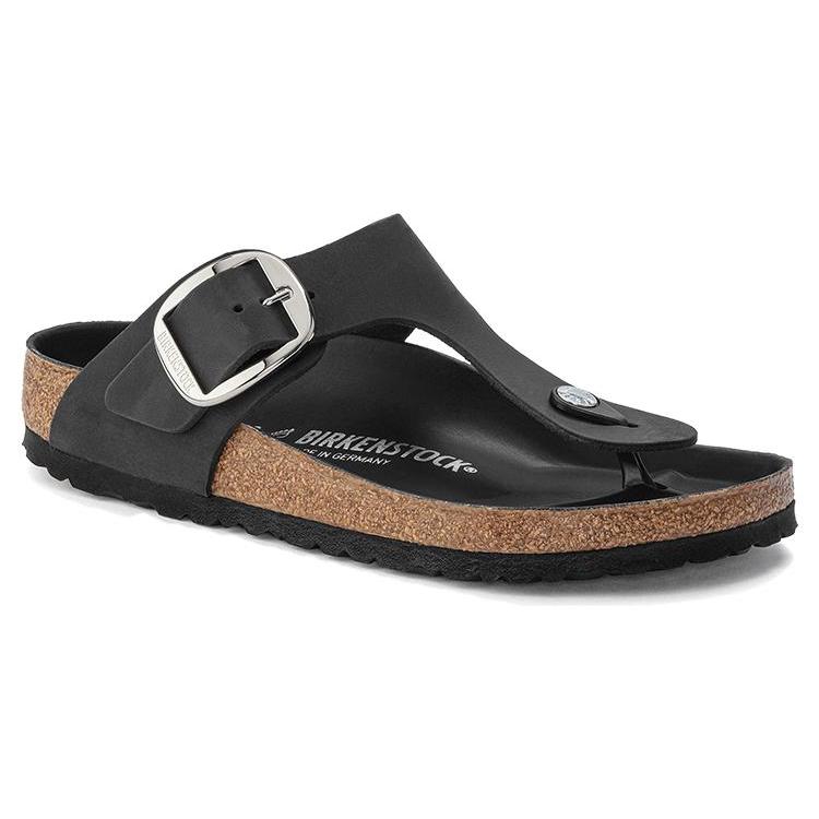 Birkenstock Женские шлепанцы-вьетнамки Gizeh с большой пряжкой 1023337