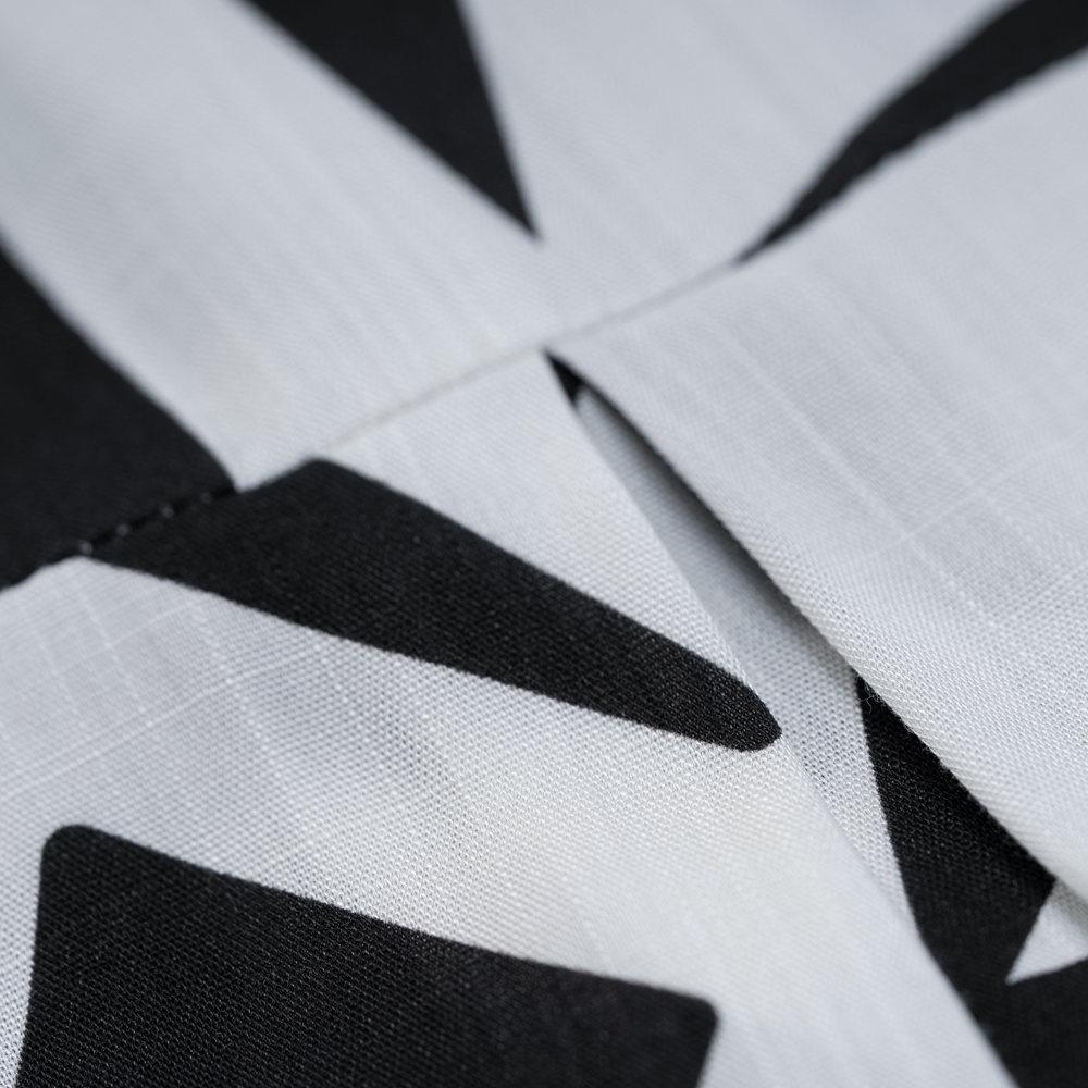 Женская летняя свободная повседневная рубашка с длинным рукавом и отворотом, шорты, комплект из двух предметов