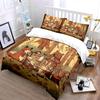Cozy Woodland Animal Tea Party Printed Duvet Cover Set1 Duvet Cover+2 Pillowcasemulti Size Bedroom Bedding Decor Luxury Gifts