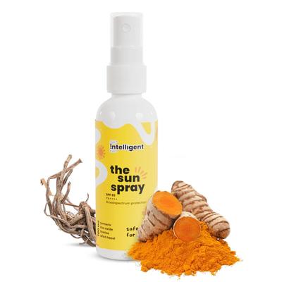 Солнцезащитный спрей Tuco® Kids 2 в 1 с SPF 30 | Куркума, Лакрица, Масло манго | UVA/UVB PA++++ | Широкий спектр | Возраст 2-5, 5-10, 10-15 | 100 мл |