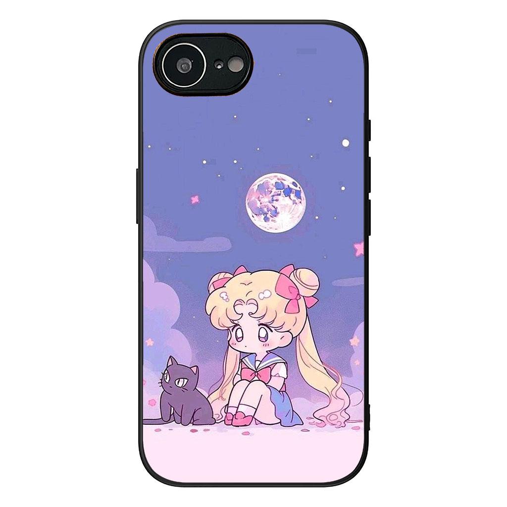 Чехол для телефона S-Sailors Kawaii Moons для Xiaomi Redmi Note 14 12 13 ProPlus A4 A3 Pro Plus 12C 13C 14C 5G