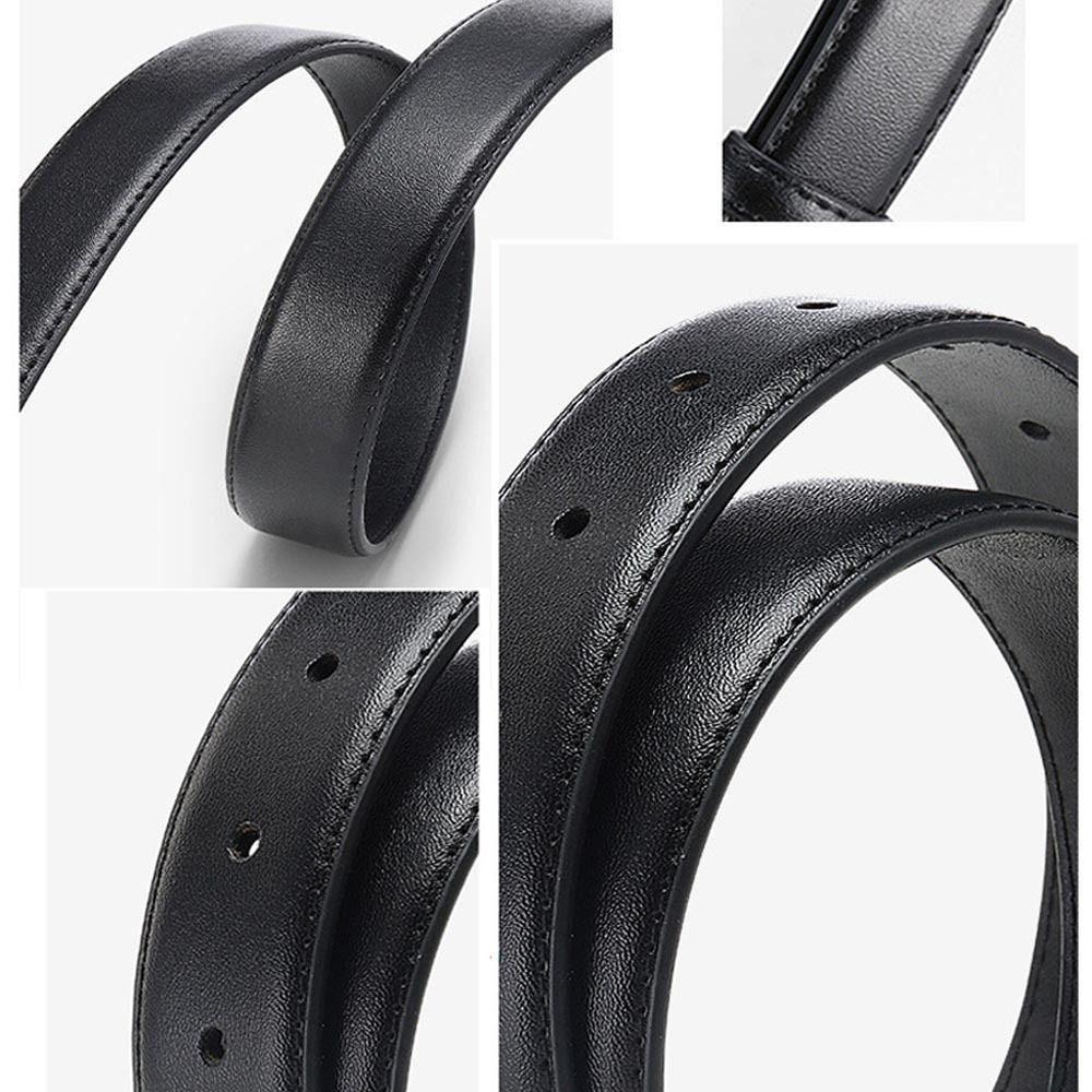 Luxury Design Pin Buckle Waistband Metal Buckle Waist Strap Fashion Leather Belt Gifts