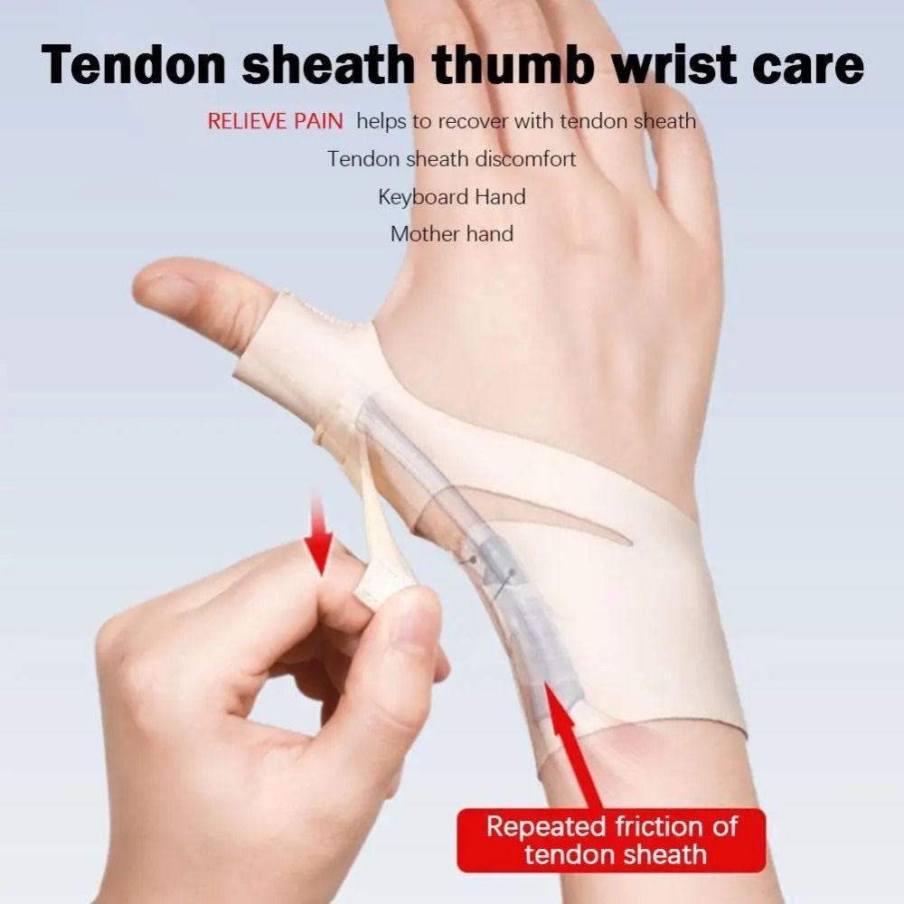 Tendinitis Thumb Wrist Brace Nylon Elastic Wrist Guard Wrist Protectors Band Wrist Uncomfortable