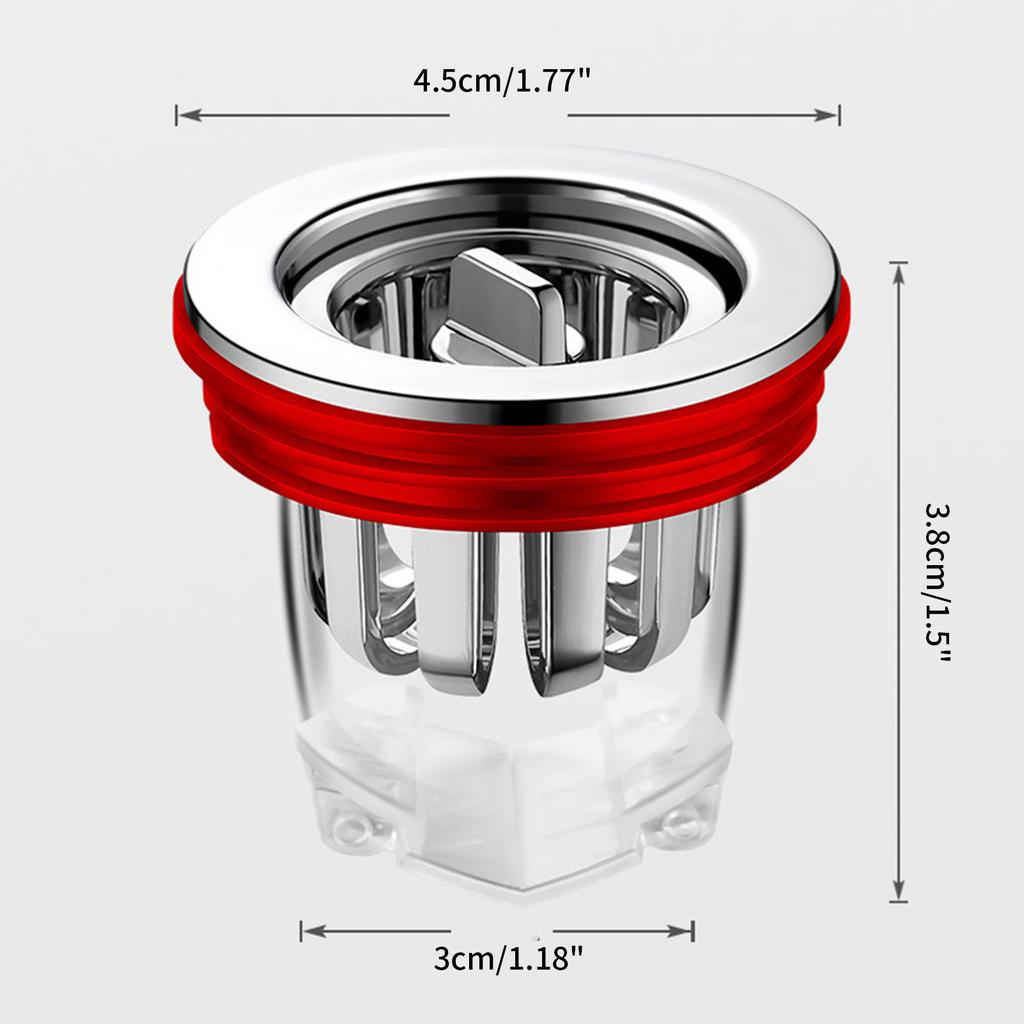 Антизапаховый сливной сердечник Предотвращение обратного потока Вставка для слива сточных вод в душевую Пробка для слива Улавливатели волос Канализационный сердечник