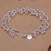 925 Sterling Silver Bracelets Charms Bead Chain Fashion Cute Nice Women Grapes Bracelet Wedding Jewelry
