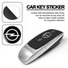 2pcs 5pcs 10pcs 3D 14mm foropel car key fob case Badge button Badge logo straight folding remote Keychain Replacement Sticker