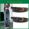 Пояс Кожа Винтаж Женский Универсальный Декоративный Поясной Ремень Повседневный Ремешок Джинсы