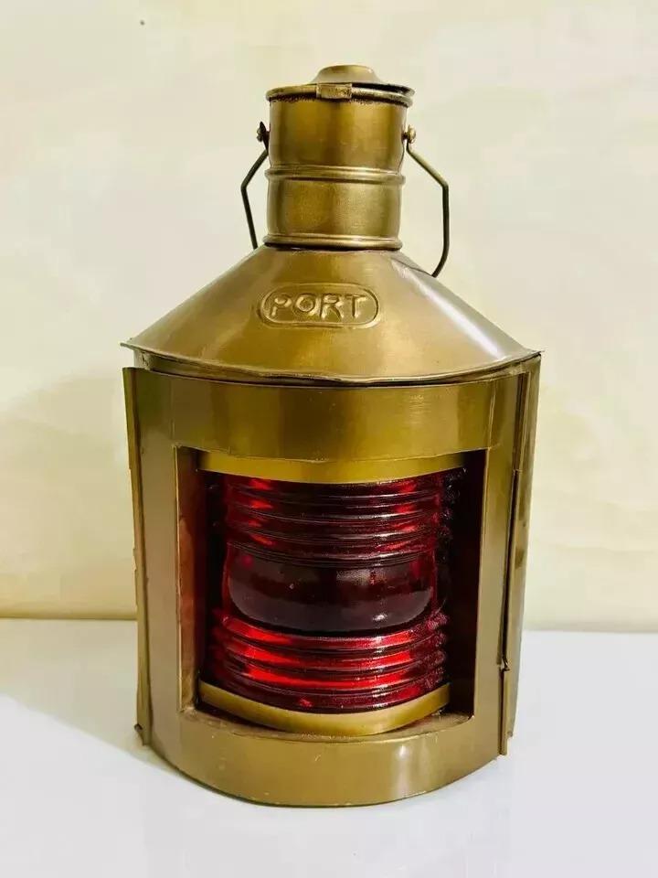 Vintage Iron Kerosene Lantern Handmade Working Oil Lamp Home Décor,