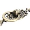 2pcs Zinc Alloy Ring Pull Handles Antique Bronze Drawer Handles Cabinet Knobs  Dresser Closet