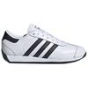 Adidas Country 2 белые черные унисекс кроссовки Cloud-White Core-Black IG4549