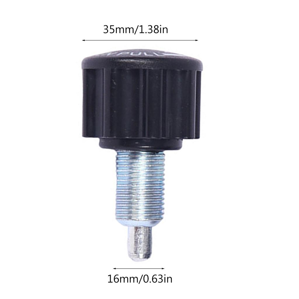 5 шт. M16 рифленые ручки наборы тренажеры для тренировок велосипед оборудование пружинный штифт фитнес поп тяга штифт ручка