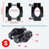 Motorcycle Handlebar Bumper Mount Bracket Clamp For LED Spot Fog Light For Front Shock Absorber Installat 22-32mm/17-54mm