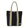 Canvas Workshop Tote Bag LINE Series A4 Compatible 3J45 Black Black (Hampukobo)