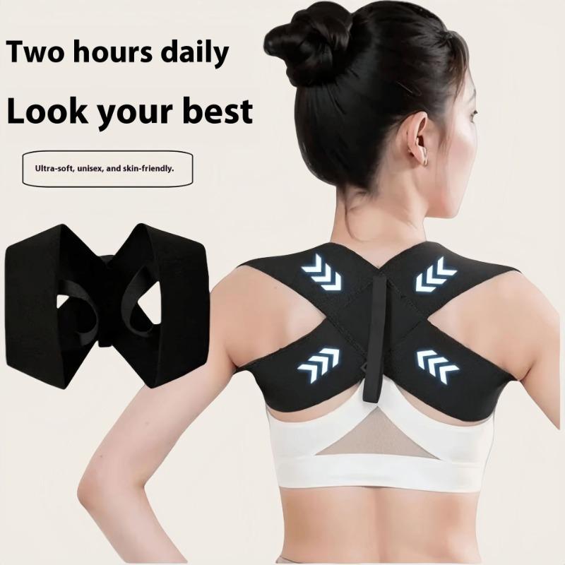Open shoulder strap Beauty back Invisible correction Hunchback correction belt Unisex posture strap Anti-hunchback artifact posture strap