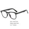 Clear Lens Glasses Square Anti-radiation Portable Simple Style High Clarity Eye Protection Eyewear Retro Frame Computer Anti-blueray Glasses