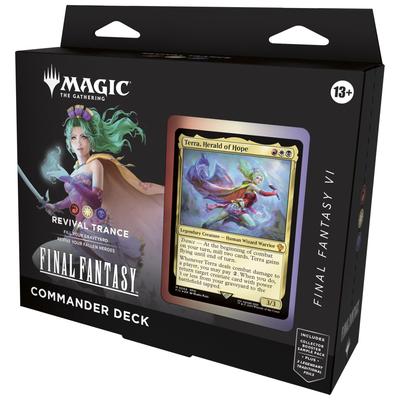 Командирская колода Английская версия ККИ MTG Wizards of the Coast FIN D38450000 "Magic Gathering—FINAL FANTASY" (Транс-Реанимировать)