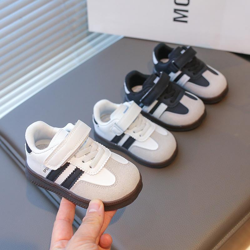 New Spring and Autumn Boys' Casual Shoes, Soft Sole Toddler Training Shoes, Spring Sneakers, Breathable Girls' Sports Shoes, Fashionable