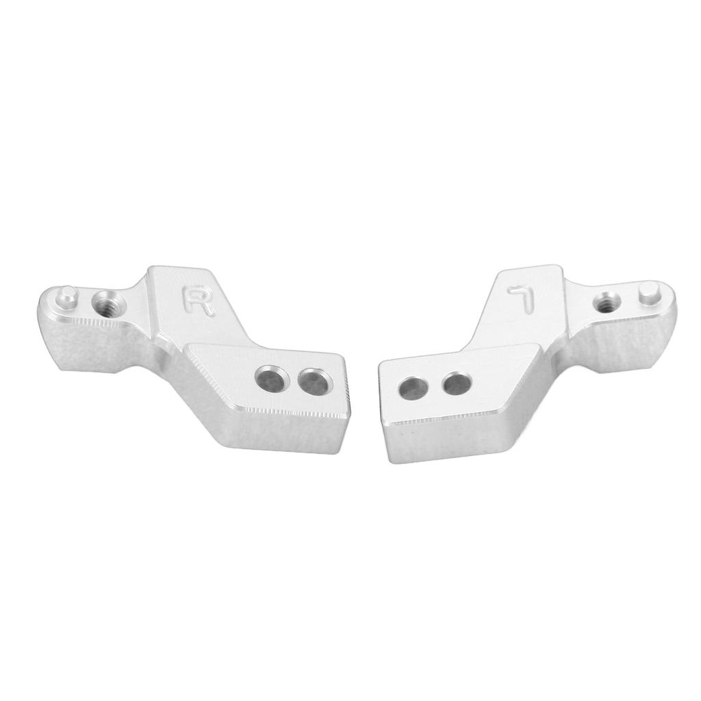 2pcs Front Bumper Mounts Aluminum Alloy Lightweight Front Fixing Seats with Screws Wrench for SCX24 1Celsius24 RC Car