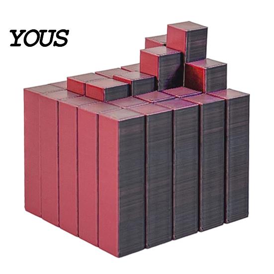 Kids Stress Relief Toys 3D Printed Slippery Cube Toy, Telescopic Toy Pocket Size Flexible Decompression for Adults