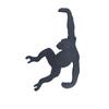 Wooden Monkey Hooks Wallpapers Home Decor Adhesive - Animal Shaped Wall Hooks for Bags Keys, Kitchen Wall Organizer Handcrafted