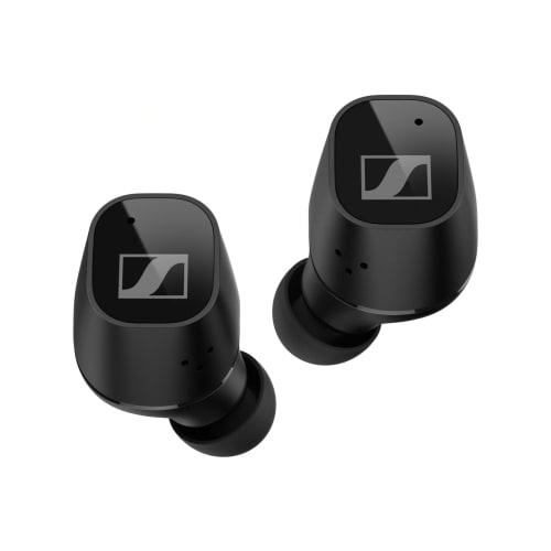Sennheiser CX Plus True Wireless Bluetooth Earbuds, Black, with In-house Developed Drivers, Active Noise Cancellation, Independent Left and Right Cont