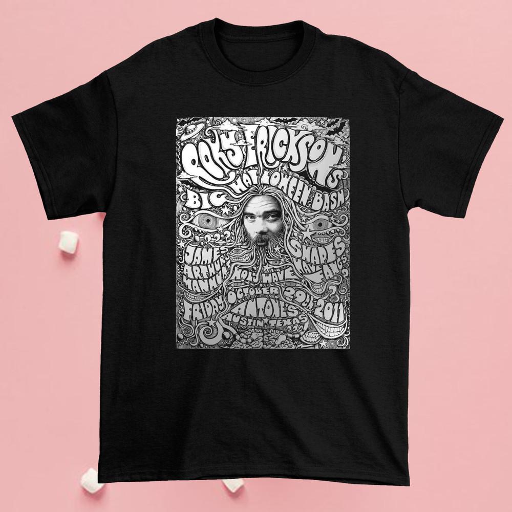 Roky EricksonShapes Have Fangs Black Men All size Shirt Unisex T-Shirt