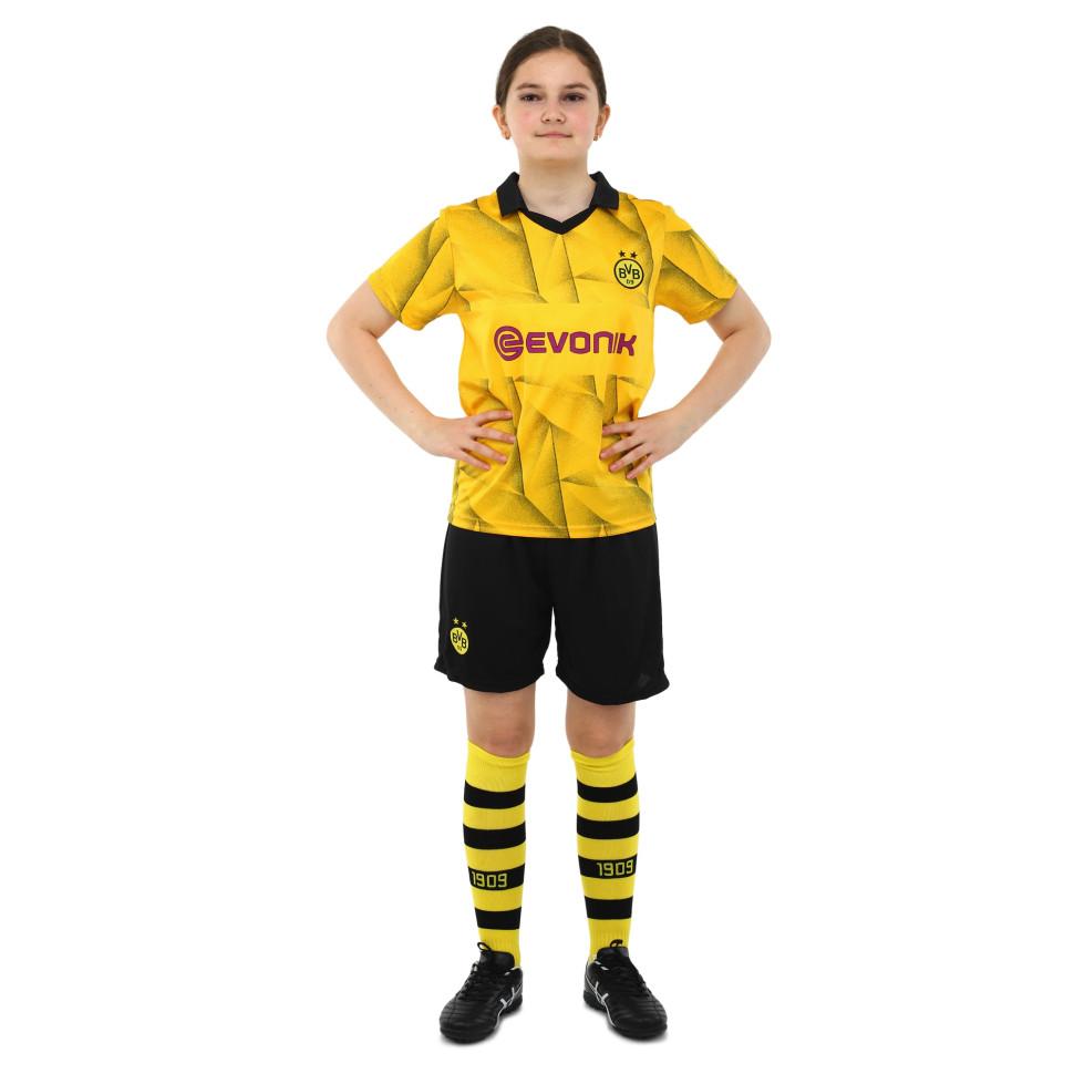 Kid's soccer football uniform jersey and shorts  Borussia Dortmund CO-6358