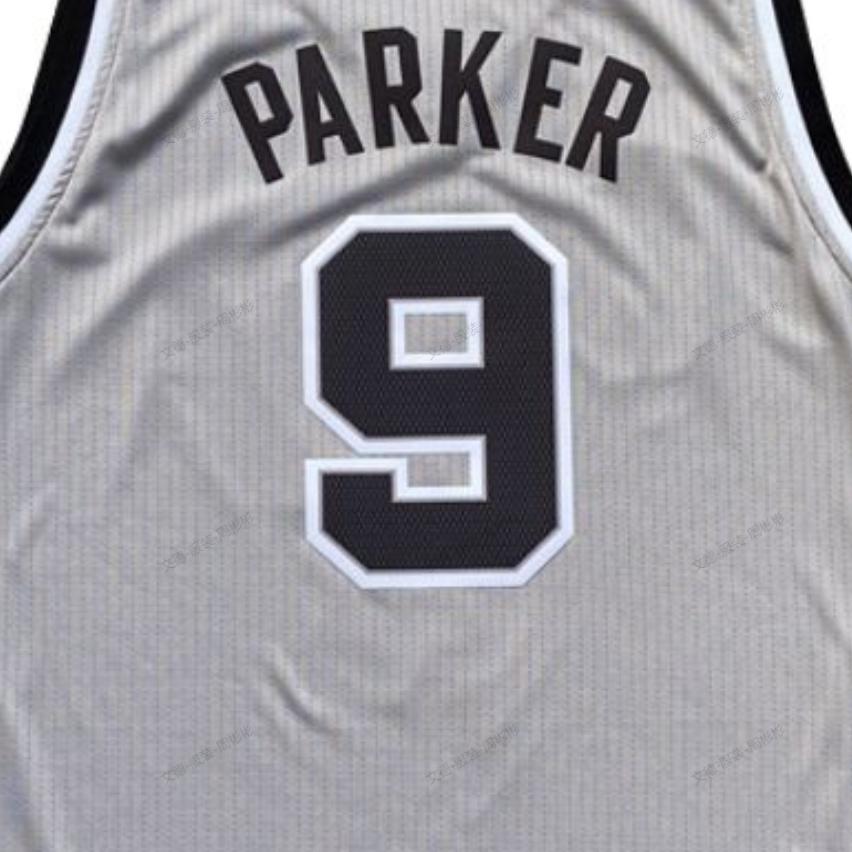 Adidas X NBA Collaboration San Antonio Spurs Swingman Fan Edition Tony Parker Soft Comfortable Skin-Friendly Basketball Jersey 7470A-3HU-K9177