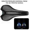 RYET Full Carbon 3D Printed Bike Saddle 143mm 145mm Bicycle Saddle Triathlon Road MTB Mountain Gravel Cycling Bicycle Seat