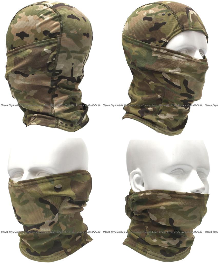 3Way Camouflage Face Mask Army Mask Tactical Full Face Mask Military Balaclava Camouflage Balaclava Survival Cosplay - Игры, Велосипеды, Мотоциклы,