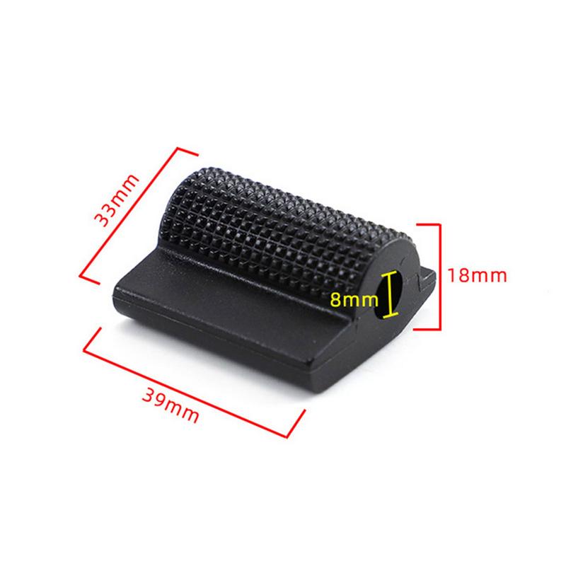 1pcs Motorcycle Gear Shift Pad Anti-skid Protective Shift Cover Rubber Cover Shoe Protector Foot Peg Toe Gel Anti-slip Universal