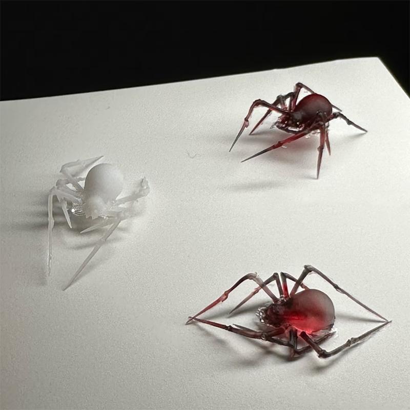 3D Силиконовая форма для ногтей в виде паука-скорпиона, сделай сам, в стиле дарк-панк, мягкие штамповочные пластины, маникюрный арт, инструменты для молдов, украшения, шаблоны