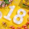 Number Letter Lamp Luminous Alphabet LED Lights Decororation Night Light for Home Wedding Birthday Christmas Party Decor 2025