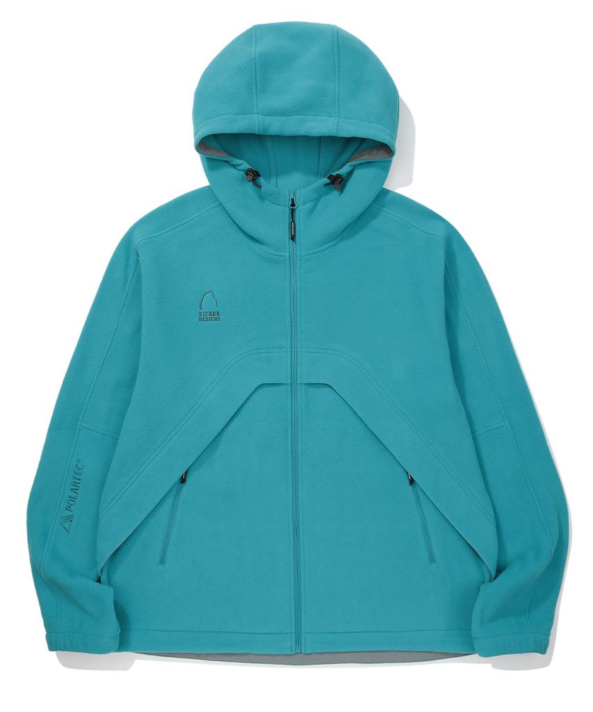 Sierra Designs Auberry Polartec Micro Fleece Jacket Blue Green