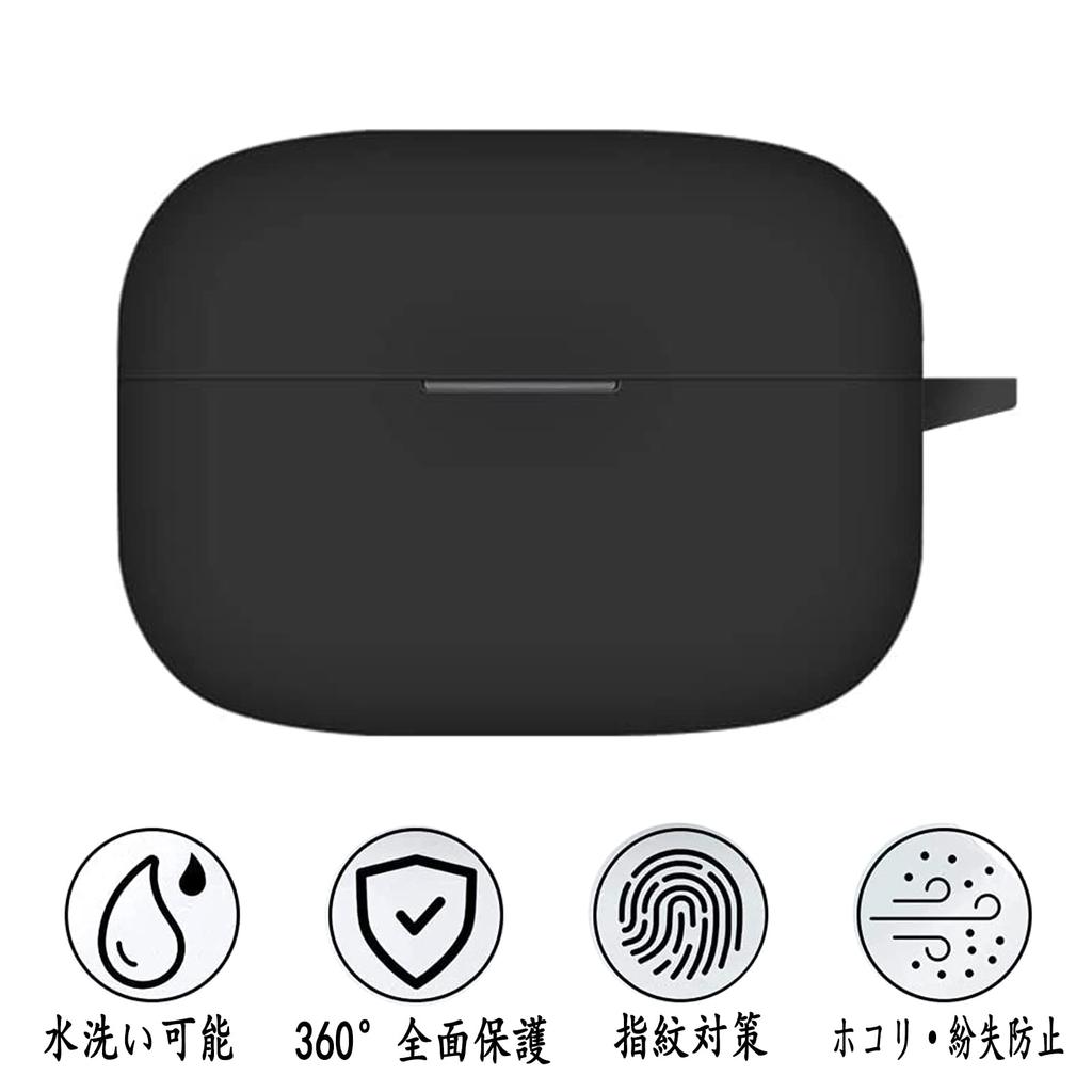 ANYOI Sony LinkBuds S силиконовый зарядный дропе карабин потерянный хранения Linkbuds S защитный чехол WF-LS900N чехол, материал, совместимый, водонепроницаемый,