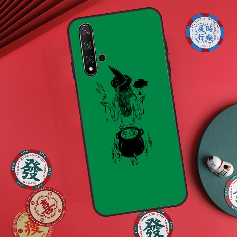Лунное Полнолуние Колдовская Тайна Тотем Для Huawei Nova Y73 Y72 Y61 Y91 Y90 Y70 Y60 12s 12i 11i 8i 9 10 SE P60 Pro P30 P40 Lite Чехол