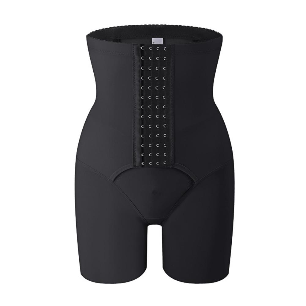 Tummy Shapers High Waist Shapewear Four Row Buckle Tummy Shapers Flat Belly Panties Lady