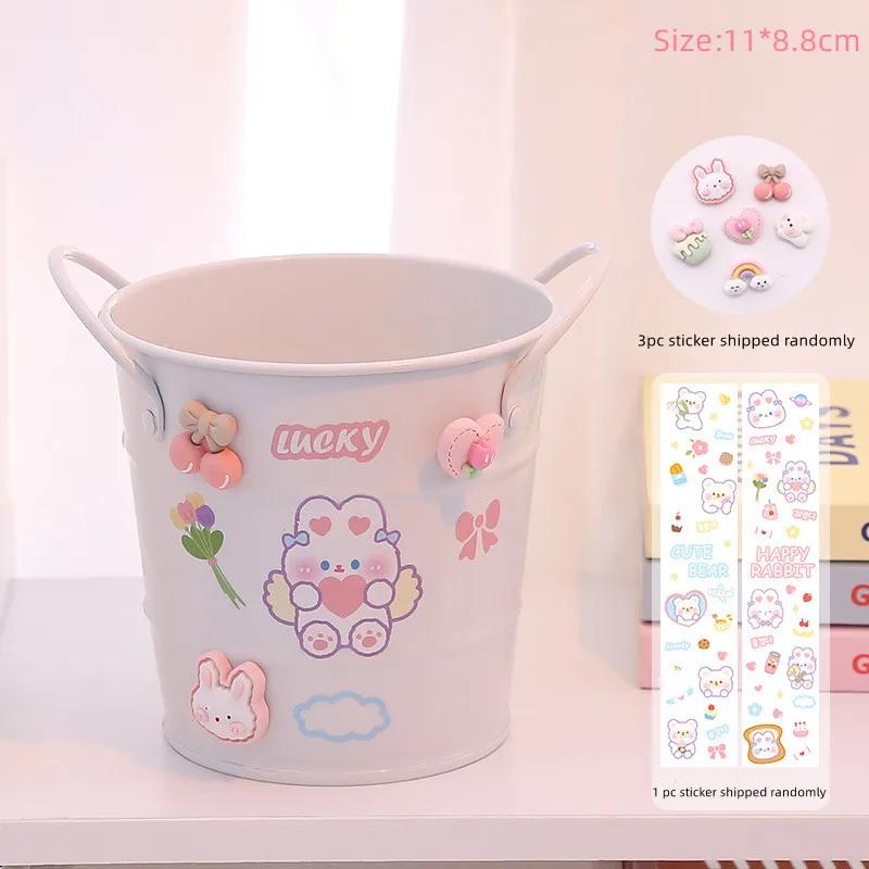 Креативный милый держатель для ручек большой емкости для конфет, канцелярских принадлежностей, косметики, Bursh Hairpij, настольный органайзер, кавайные настольные аксессуары