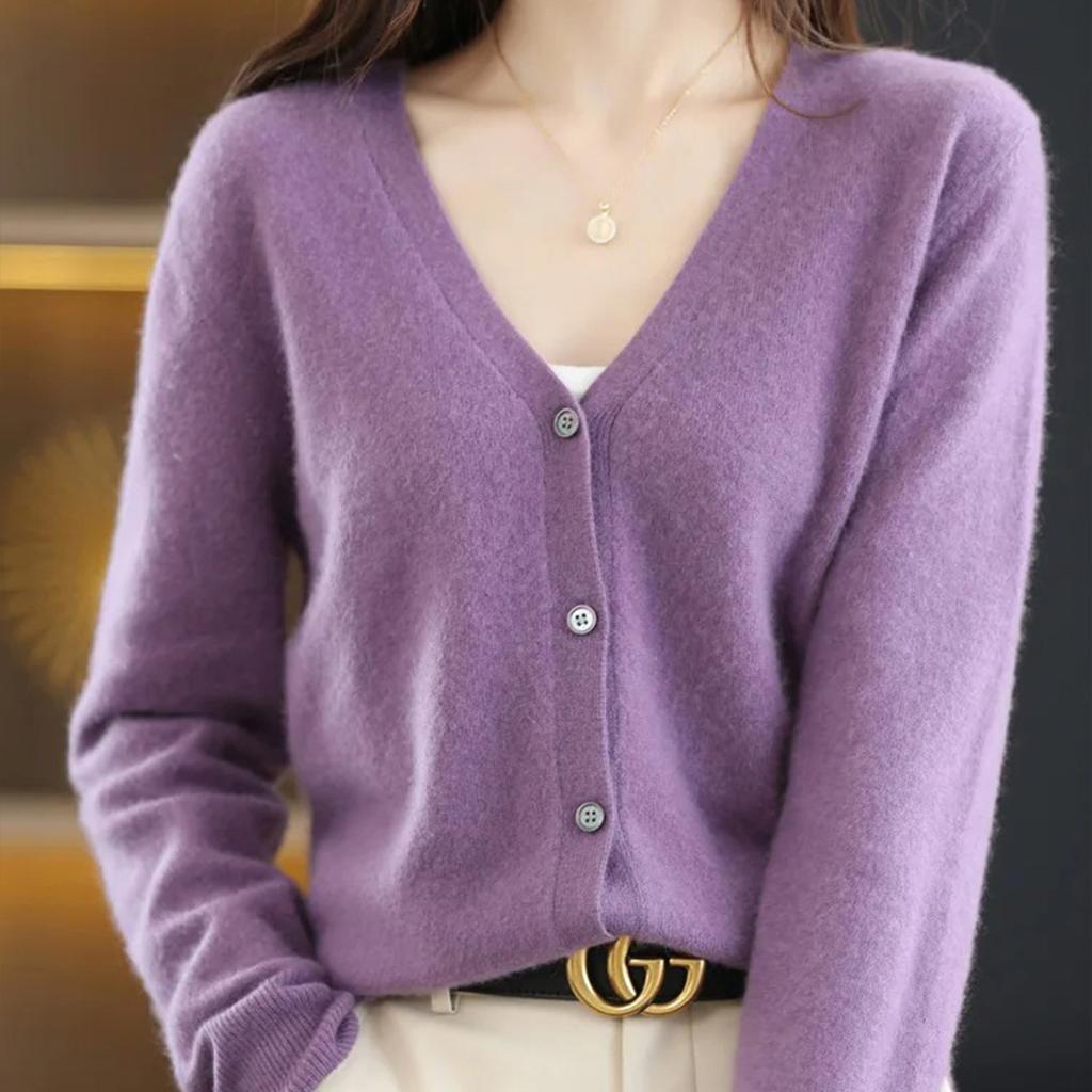 Женский трикотаж с V-образным вырезом, однобортный, на пуговицах, пуловеры, свитера женские, осень-весна, с длинным рукавом, короткие, маленькие, свежие, верхняя одежда, трикотажные кардиганы, топы