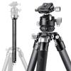 Tripod Concept Carbon Camera 10 Layer Carbon Total Height 4 Nut Lock Monopod Variable 35mm Low Center of Gravity 28mm Pipe Load Capacity For Digital