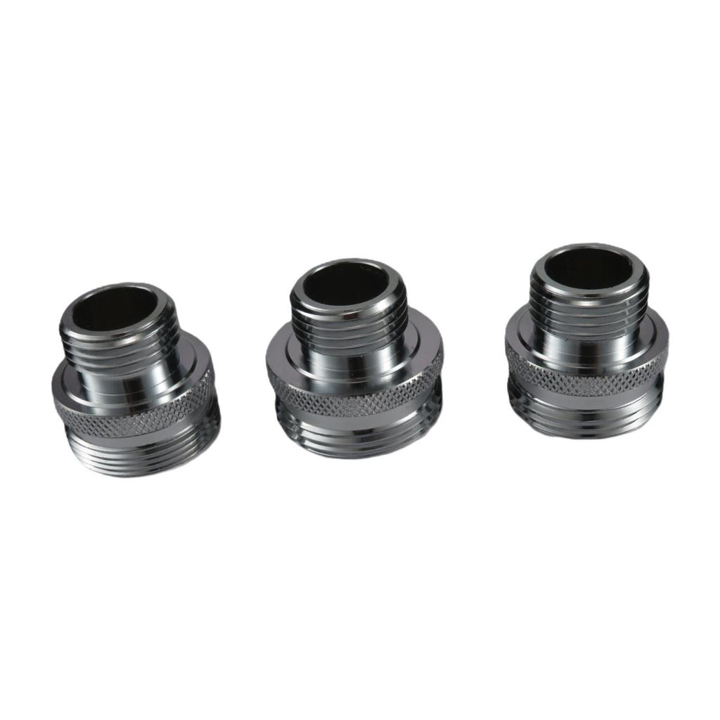 3 Pieces Ball End Shower Adapter Bathing 1/2" to 1-1/8",1/2 1-15/64",1/2" 1-1/8" Replacement