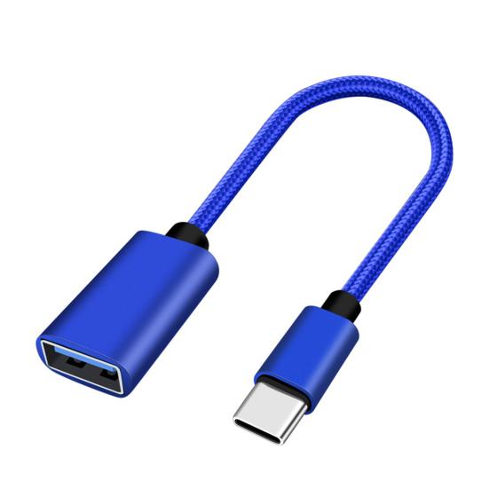 Адаптер USB C к USB Тип C OTG Кабель USB C «папа» к USB 2.0 «мама» Кабель-адаптер для офиса