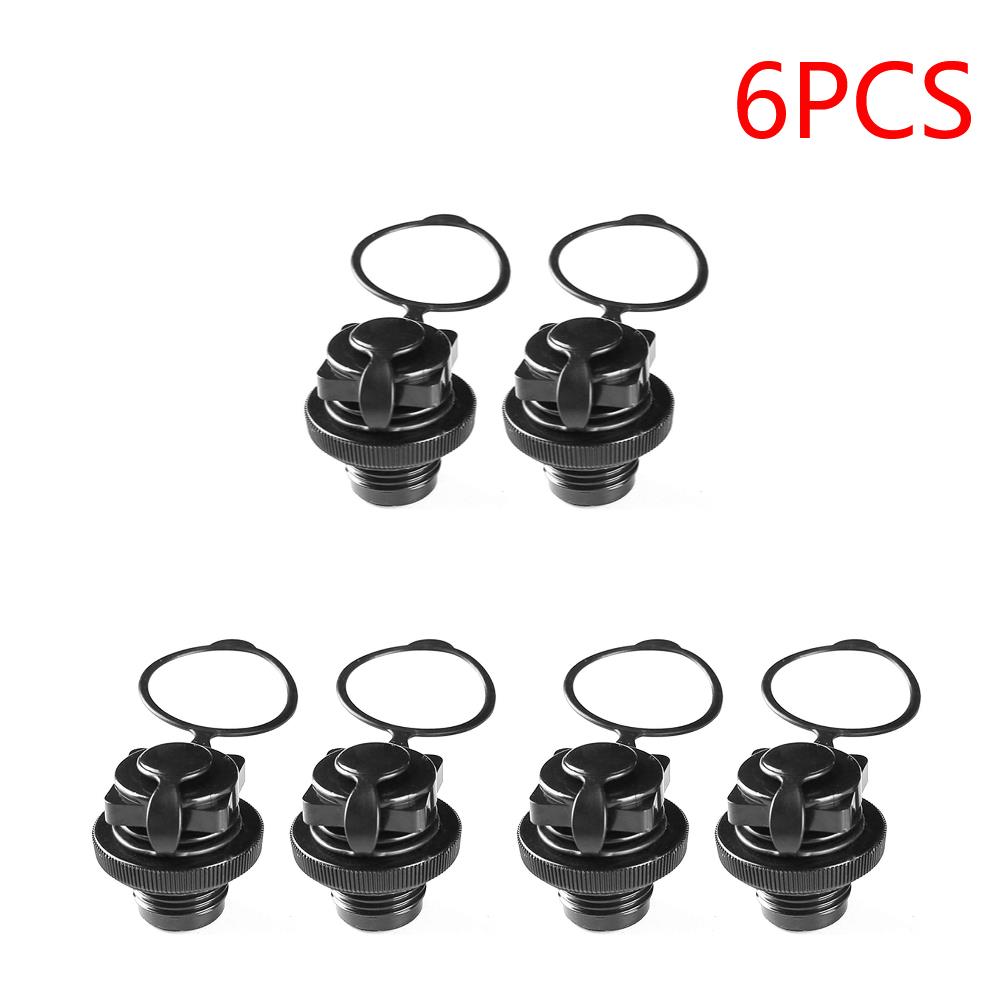 Air Valve Inflatable Boat Spiral Air Plugs Air Valve Nozzle Cap Kayak Raft Plug Replacement Air Mattress Plug Replacement 7