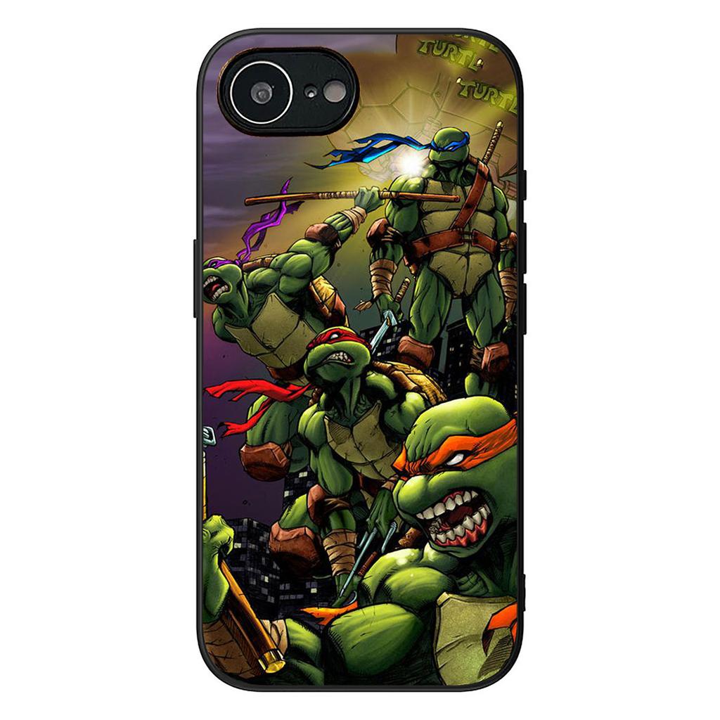 N-Ninjas Cartoon T-Turtles Phone Case for Motorola Moto E13 E20 E32 E22 E14 E15 G32 G60 G72 G7 G8 G82 G9 Plus Power Cover Casing