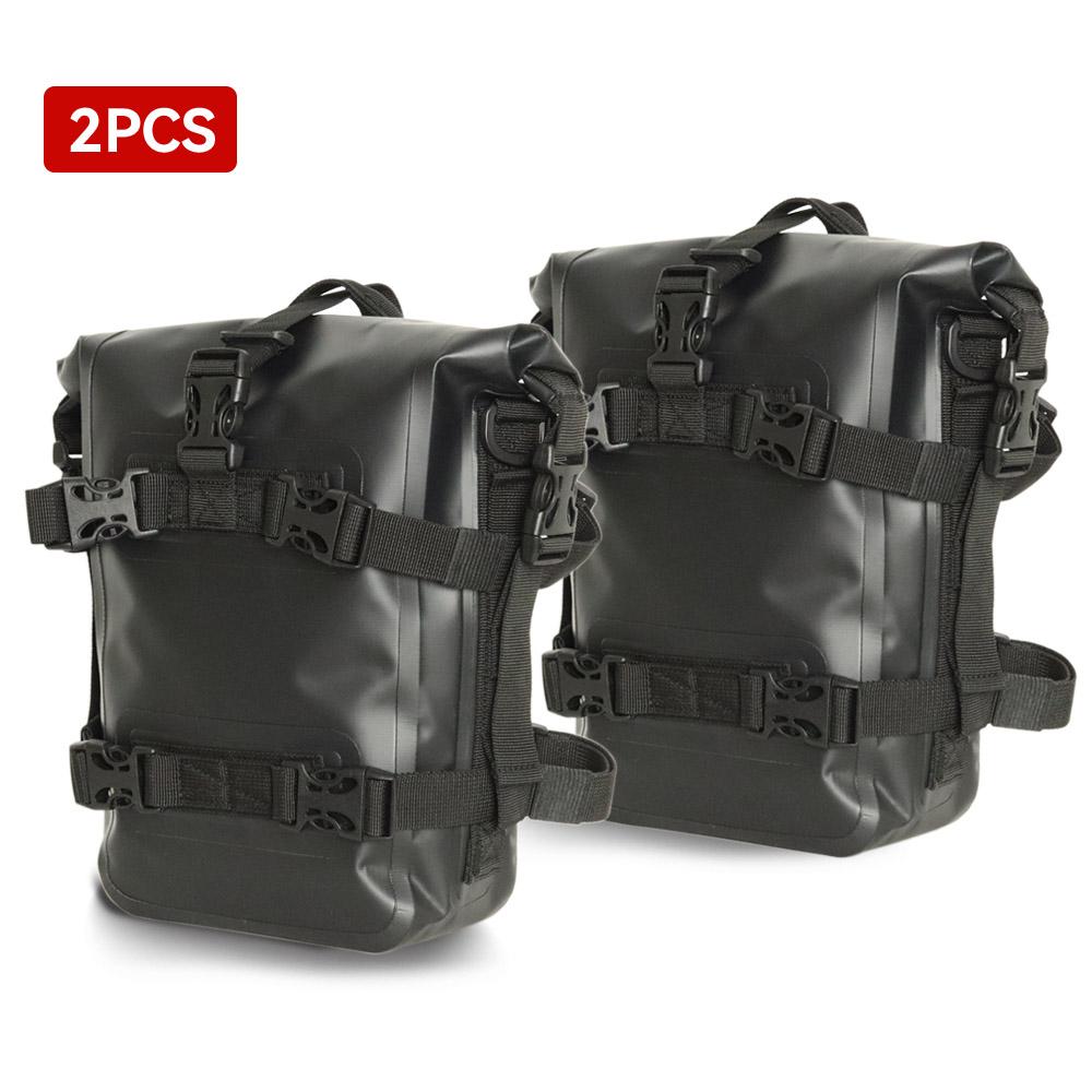 Waterproof Bag For Himalayas BMW GS850 F850GS F900GS F800GS ADV F900 Motorcycle Frame Crash Bar Bags Waterproof 8L Side Bumpers