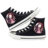 Demon Slayer Canvas High-top Skate Shoes - Unisex Cartoon Fashion