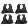 Boat Paddle Holder Clips Plastic Labor Saving Boat Hook Holder Sturdy Oar Keeper Pole Holder Set