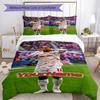 Rb Leipzig Customize Your Name Bedding Set Breathable Duvet Cover With Pillowcases Decorative Bed Linen For Bedroom Home Decoration Birthday Gift