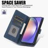 For Samsung Galaxy S24 FE Case PU Leather Phone Cover with Wallet Stand View