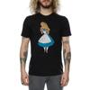 Disney Mens Alice In Wonderland Surprised Alice T-Shirt